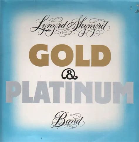 Album Gold Platinum De Lynyrd Skynyrd Band Sur Cdandlp