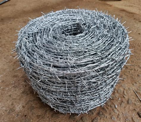 Galvanized Iron GI Barbed Fencing Wire Wire Diameter 1 5mm At Rs