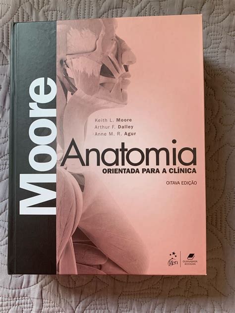 Livro Anatomia Orientada para Clínica Moore 8ª Edição Pouco Usado