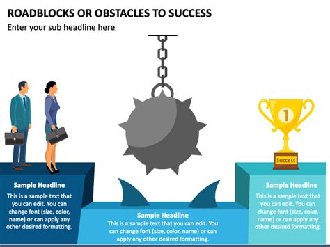 Roadblocks Or Obstacles To Success Powerpoint And Google Slides