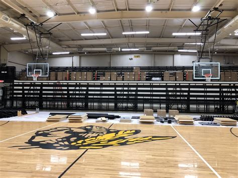 Gym Undergoing Remodel Project Tecumseh Public Schools