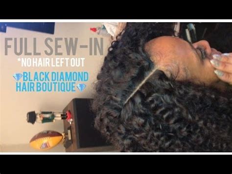 Cosmoarin Full Sew In W Lace Closure Tutorial Youtube