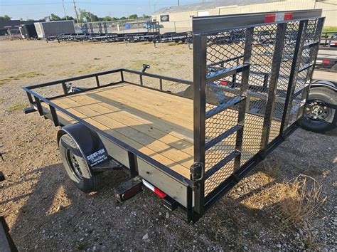 NEW 2023 Ozark Mfg 76x12 Utility Trailer DELUXE Nex Tech Classifieds