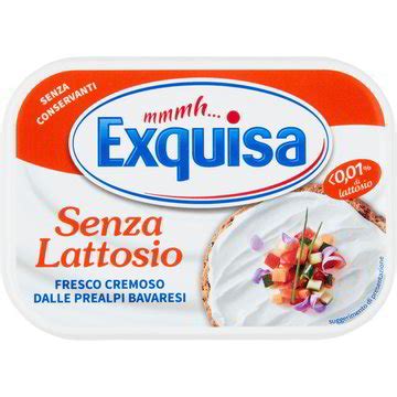 Formaggio Spalmabile Fresco Senza Lattosio EXQUISA 175 G Coop Shop