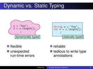 Static And Dynamic Typed Languages InnovationM Blog