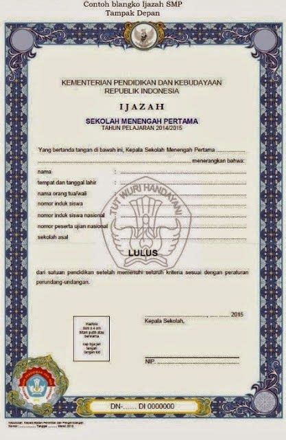 pendidikan jasmani pendidikan dasar cv kreatif ijazah smp