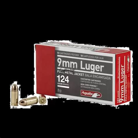 Патрони Aguila 9X19 / 124Gr. Fmj :: Патрони За Късо Нарезно Оръжие ...