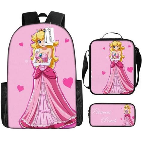 Sac Dos Jinding Pi Ces Dessin Anim La Princesse Fille Avec Sac