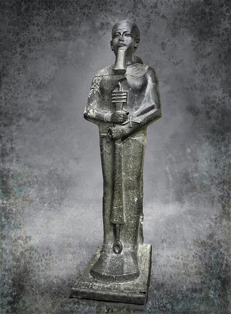 The After Life Photo Of Ancient Egyptian Statue Of The God Ptah