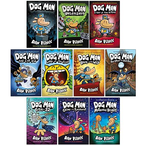 Dog Man Series 1 10 Books Collection Set By Dav Desertcart Aruba