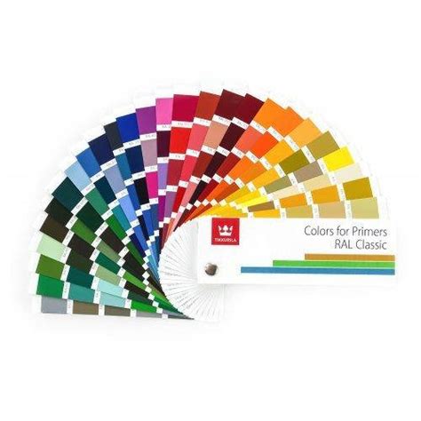 Tikkurila RAL Classic K7 каталог цветов веер ID 1728686234 цена