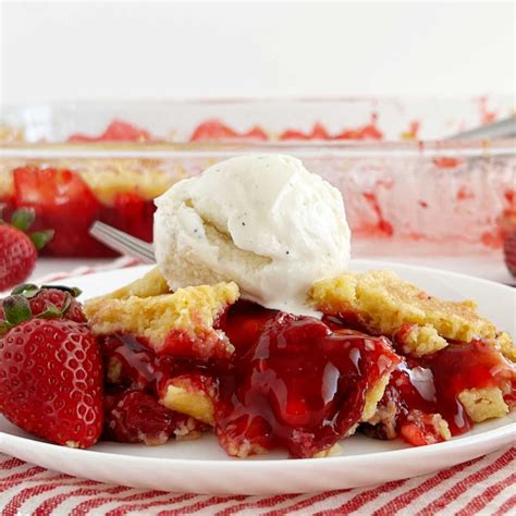 Strawberry Dump Cake Recipe Meatloaf And Melodrama