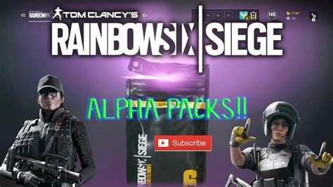 Rainbow Siege Alpha Packs Finally Here Plus Rainbow Six Siege