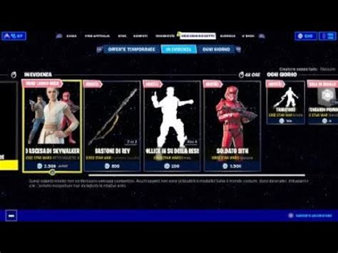 Shop Fortnite Ita Nuove Skin Di Star Wars Soldato Sith Dicembre