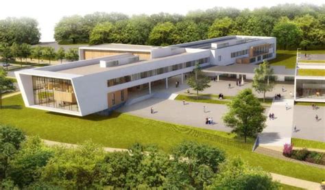 Le Bâtiment Du Futur Collège Se Dévoile