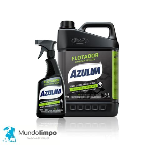 Flotador Azulim C Spray Ml Limpeza Pesada Limpa Tudo Shopee