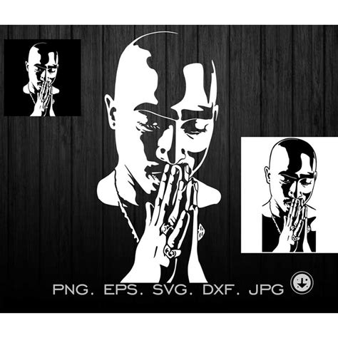 2PAC Svg Rapper Svg Tupac Svg Tupac Shakur Tupac Shakur Inspire