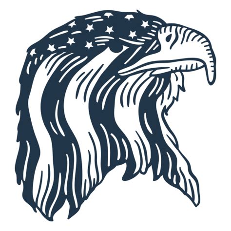 American Eagle Head Design