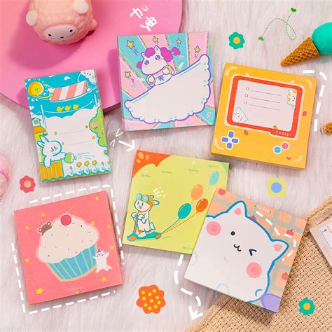 Mua Giấy Note Cute Giấy Ghi Chú Nhiều Màu Dễ Thương Dùng Ghi Nhớ đồ