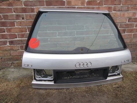 Tylna Klapa Bagażnika Audi 80 B4 Kombi Srebrna 7757563828 Oficjalne