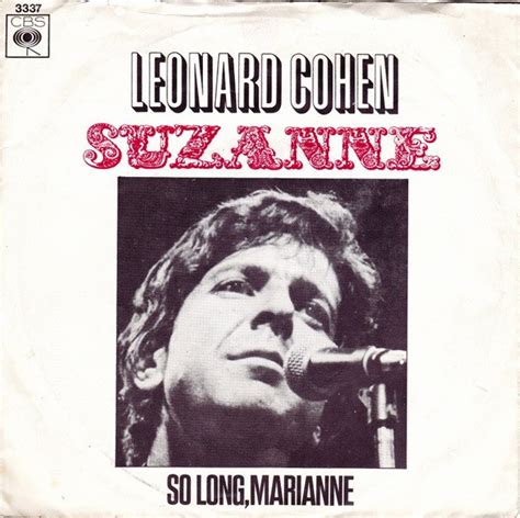 Leonard Cohen Suzanne so long marianne (Vinyl Records, LP, CD) on CDandLP