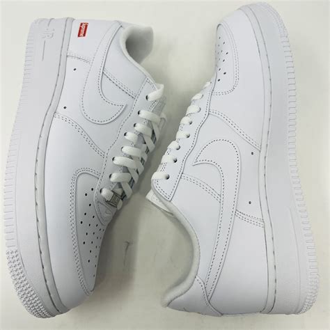 Nike Air Force 1 Low Supreme White - Holy Ground Sneaker Shop - Buy ...