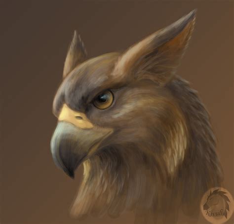 Gryphon Portrait By Kivuli On Deviantart