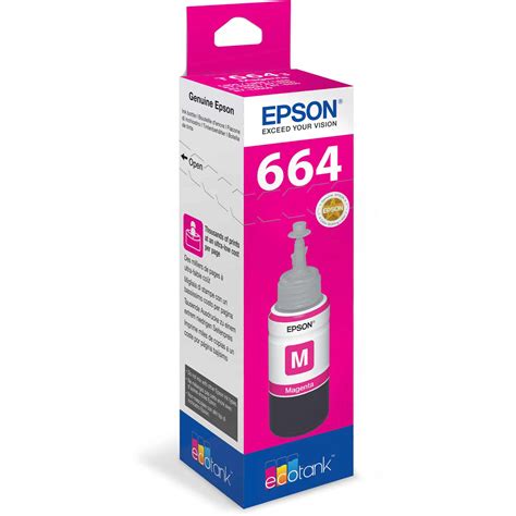 Original Epson 664 CMYK Multipack Ink Bottles C13T664640 Epson