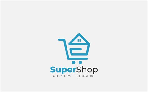 Super Shop Logo Design Template 188855 Templatemonster