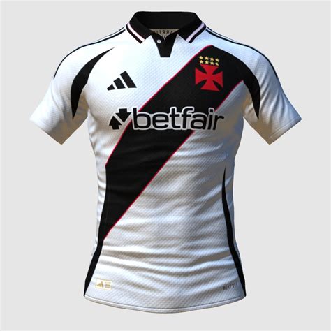 Vasco Da Gama X Adidas 25 26 Away FIFA Kit Creator Showcase