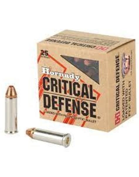 Hornady Critical Defense Spl P Gr Ftx Rds