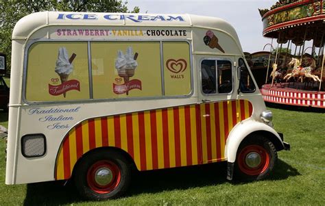 Just One Cornetto Ice Cream Van Walls Ice Cream Camper Makeover