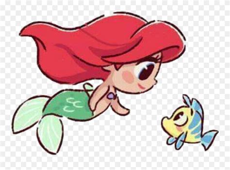 Cute Ariel Drawing Clipart 5424337 Pinclipart