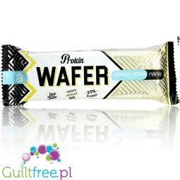 Nano Protein Wafer Cookies Cream Ciasteczkowy Wafelek Proteinowy