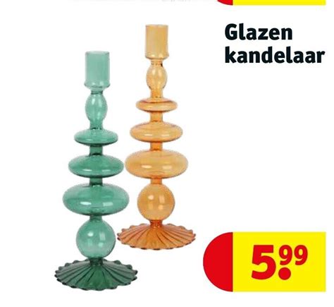 Glazen Kandelaar Aanbieding Bij Kruidvat