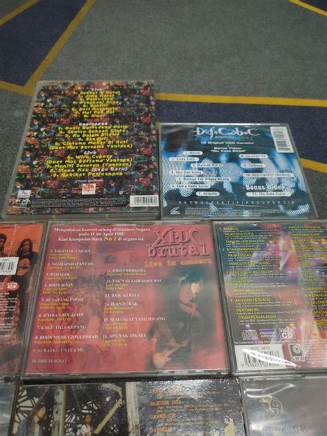 Cd Dvd Vcd Original Music Video Live Konsert Mtv Karaoke Band Rock