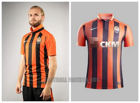 FC Shakhtar Donetsk 2015 2016 Nike Home Football Kit Bright Orange ...