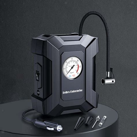 Buy Car Tyre Inflator 150 Psi 12v Dc Portable Air Compressor With Led Light Portable Inflator