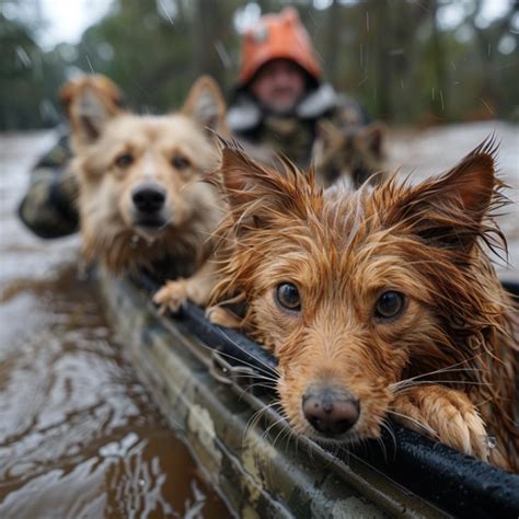 Solidariedade Em A O Apoio Aos Animais Afetados Pelas Enchentes No