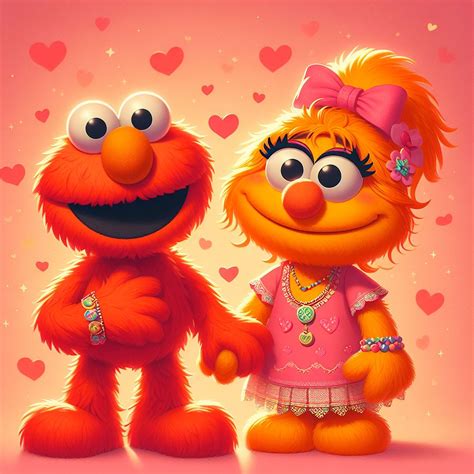 Elmo and Zoe by mnwachukwu16 on DeviantArt