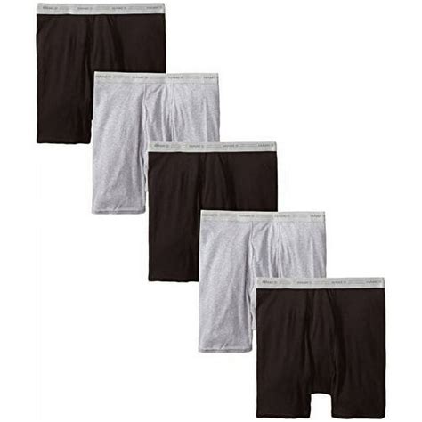 Hanes Men S Freshiq Comfort Flex Waistband Boxer Brief 4 Pack 100 Cotton Breathable