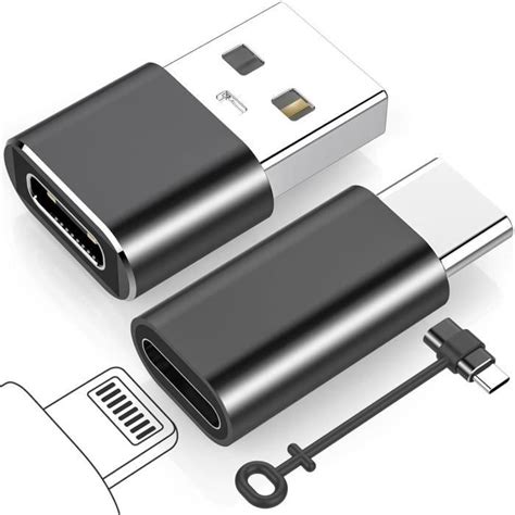 Adaptateur Pour Lighting Vers Usb C Pour Iphone Series Adaptateur