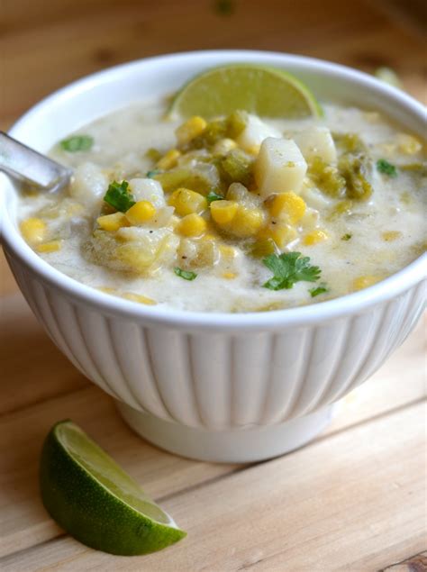 Potato Green Chile And Corn Chowder Good In The Simple