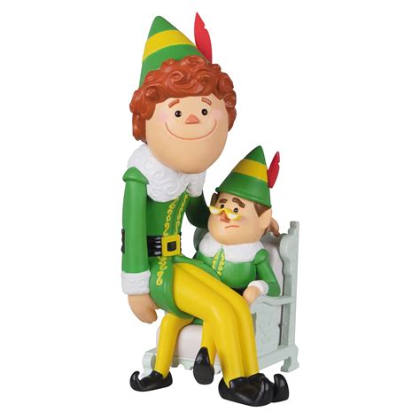 Hallmark Keepsake Christmas Ornament 2022 Elf Papa Elf And Buddy The