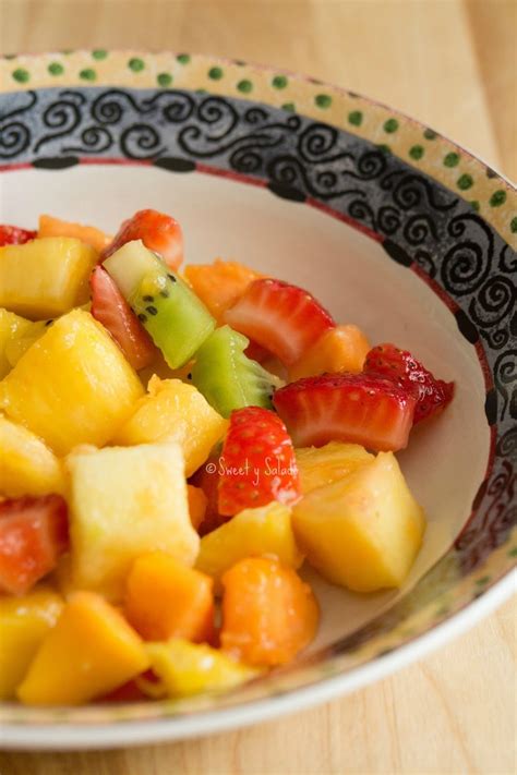 Ensalada De Frutas Estilo Colombiano Receta Ensalada De Frutas