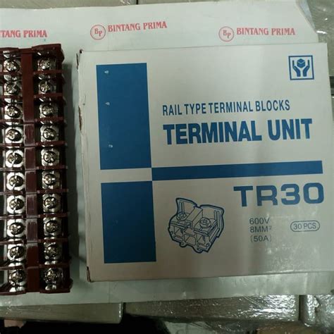 Jual Terminal Block Terminal Blok Tipe Tr Tr Model Kasuga