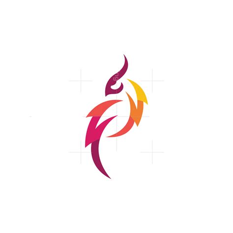 Phoenix Logo Colorful Phoenix Logo Rising Phoenix Logo in 2024 | Logo ...