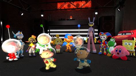 Olimar And His Friends At A Nightclub By Redkirb On Deviantart