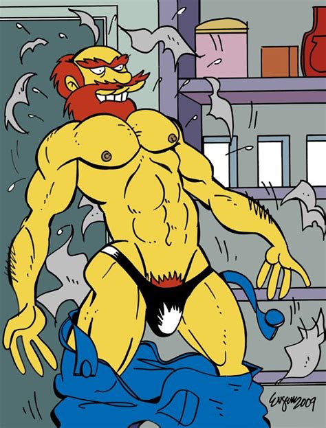 Rule 34 2009 Abs Beard Biceps Bulge Groundskeeper Willie Human Male