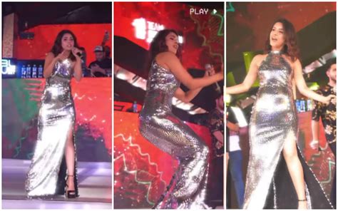 Shehnaaz Gill Steals The Show In A Sparkling Silver Gown Bigg Boss Star Cries After Seeing Fans